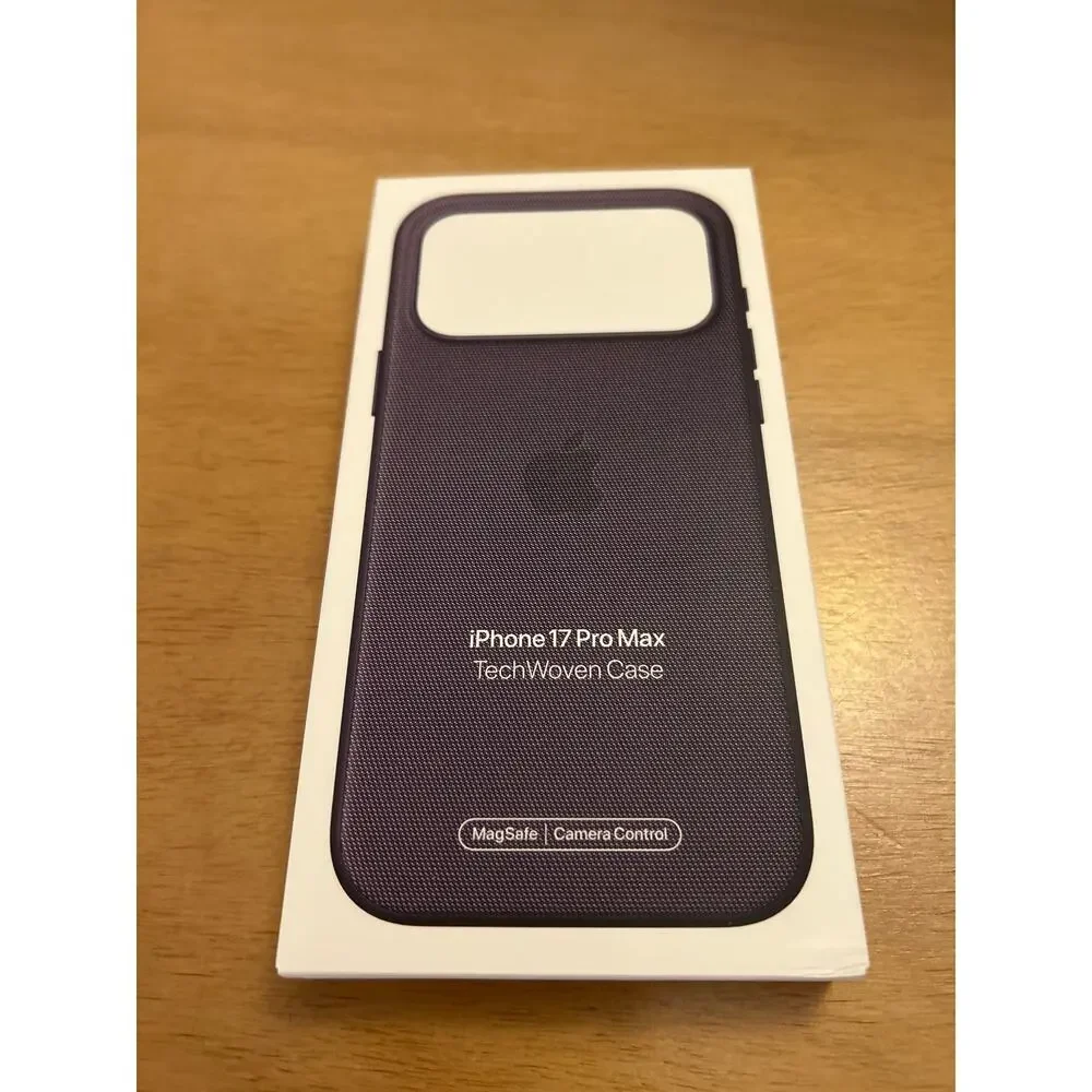 New Apple iPhone 17 Pro MAX TechWoven Case with MagSafe Purple (Model A3562)